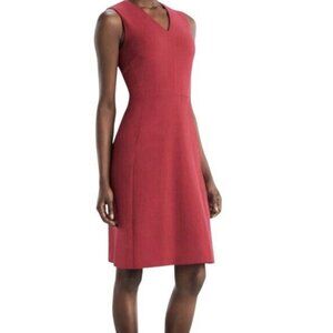 MM Lafleur New York Women Annie 2.0 Dress Sleeveless Crimson Red Size 2